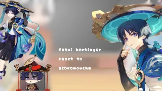 Fatui harbinger react to scaramouche •||Part 1/?||•