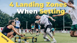 The 4 Landing Zones | How to Set in Roundnet (Spikeball)