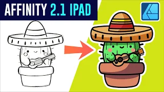 Design Anything Without PEN TOOL | Beginner in Affinity Designer 2.1 iPad