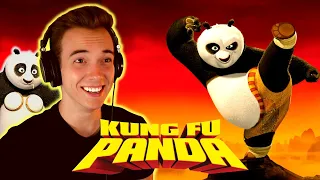 KUNG FU PANDA is HYSTERICAL!! | (reaction/commentary/review)