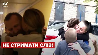 😢Зустріч захисників після повернення з полону: зворушливі кадри