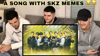 FNF Reacts to SO I CREATED A SONG OUT OF STRAY KIDS MEMES | KPOP REACTION