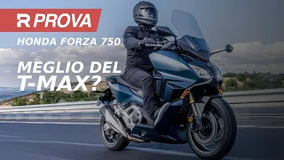 Honda Forza 750 prova, è migliore del TMax?