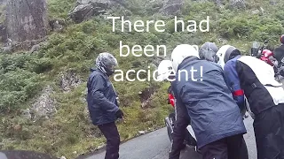 Hardknott pass fail on motorbikes. The last time on my Ducati Multistrada too.