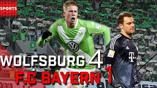 Wolfsburg 4-1 Bayern Munich [AMAZING DE BRUYNE GOALS]