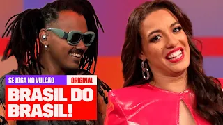 BRASIL DO BRASIL! Beatriz Reis DERRUBA Duh Marinho 🔥| Se Joga No Vulcão | Multishow