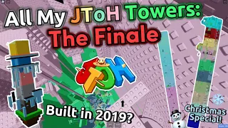 All My JToH Towers: THE FINALE | Christmas Special! ❄️