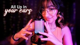 ASMR | All Up in Your Ears 💛 (New Mic: CHERRY UM 9.0 RGB 😍)