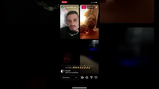 Kozaku dhe Aleks Visha tallin k*** me Medin - video 3 - live ne instagram