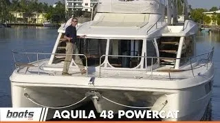 Aquila 48 Power Catamaran: Boat Review / Performance Test