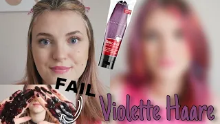 Violette Haare + FAIL / Funktioniert Schwarzkopf Brillance Haar Glossing? // Liv Singer