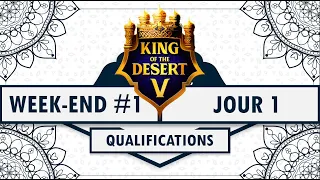 AOE 2 - $80.000 - KOTD5 QUALIFICATIONS DU 1ER WEEK END - JOUR #1