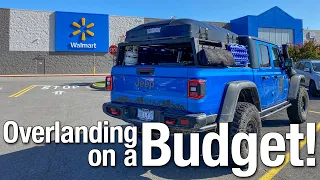 Overlanding Gear Shopping at Walmart - Overlanding on a Budget