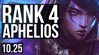 APHELIOS & Thresh vs KAI'SA & Alistar (ADC) | Rank 4 Aphelios, 8/1/0 | KR Challenger | v10.25