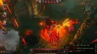 Divinity: Original Sin - fire rain spell