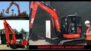 Remoquip Remote Control Systems | Demolition Robots