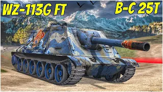 B-C 25t & WZ-113G FT ● WoT Blitz