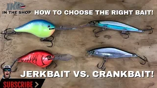 Jerkbait Vs Crankbait: How to CHOOSE the RIGHT BAIT!
