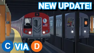 Roblox | NYCT: C Via D Line (New Update)