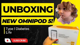 UNBOXING & SETTING UP OMNIPOD 5 #type1diabetes #diabetictoddler #omnipod5