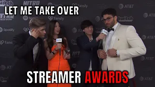 Fuslie and Sykkuno taking over the Red Carpet at the Streamer Awards