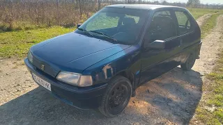 Маленький Peugeot 106 з чудовим двигуном.Розгін до 100км/год.Пежо 106