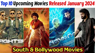 Top 10 Upcoming Movies Released In January 2024 | Upcoming Bollywood & South Movies