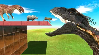 Which Animal Can Jump Over Indoraptor? - Animal Revolt Battle Simulator