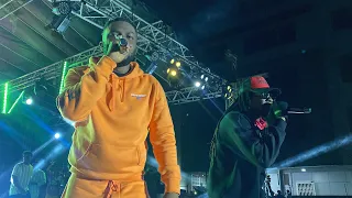 R2bees came on stage with Efia Odo at Darkovibes Easter invasion at Mallam . Watch Full Performance