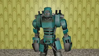 Bluebot vs atom |Unreleased Real Steel Video