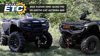 2023 Suzuki King Quad 750 vs Arctic Cat Alterra 600