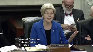 Hearing Exchange Four: Warren Highlights Need for Ethics Laws Across Federal Government