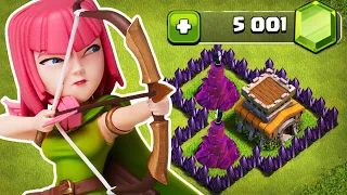 5000 ГЕМОВ БЕЗ ДОНАТА  | CLASH OF CLANS | БЕЗГЕМОВ #11