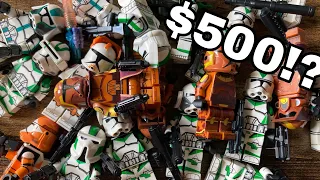 This is what a $500 LEGO Clone Minifigures MYSTERY BOX Gets you…