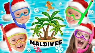 Vlad ve Niki, Maldivler'de Noel'i kutlar