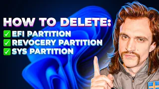 How to Delete EFI Partition (ESP) / System Partition / Recovery Partition on Windows 11