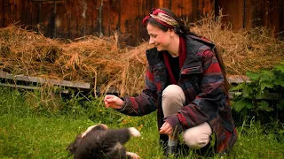 VILLAGE LIFE in the mountains: making homemade pasta and bread