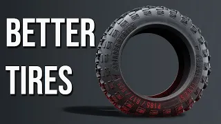 Blender Quick Tip - Better Tires