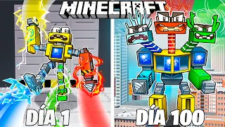 SOBREVIVÍ 100 DÍAS como un WUBBOX en MINECRAFT HARDCORE!