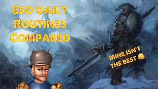 ESO Everything I Do Wrong Daily (Daily Routines Compared)