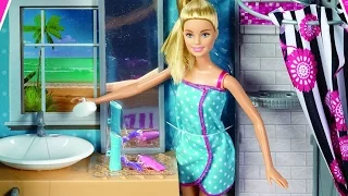 Barbie Doll and Bathroom Furniture Set / ванная комната с Барби - CFB61