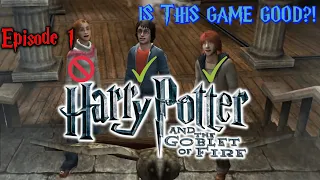 Is Harry Potter and the Goblet of Fire BAD? - LET'S PLAY Episode 1