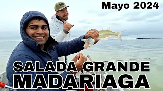 Pejerreyes en Madariaga #pesca #pejerrey #saladagrande