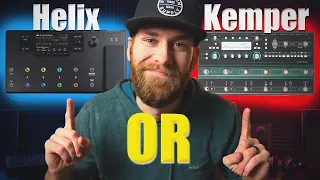 Line 6 Helix or Kemper Stage? A LOT has changed in 3 years!