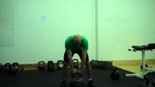 92kg (203lb) Kettlebell Goblet Squat