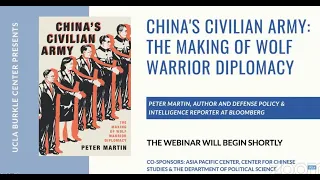 "China's Civilian Army: The Making of Wolf Warrior Diplomacy" with Peter Martin