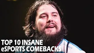 Top 10 INSANE eSports Comebacks