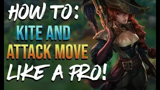 How to ATTACK MOVE LIKE A PRO IN ANY ROLE (Kite and Last Hit Better) - League of Legends