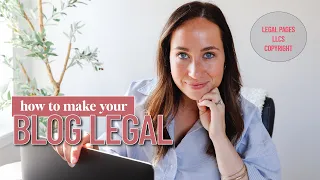 The Legal Side of Blogging 🚨 | How to Make Your Blog Legal