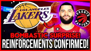 GREAT NEWS! THE LAKERS HAVE CONFIRMED TWO REINFORCEMENTS. TODAY'S LAKER NEWS